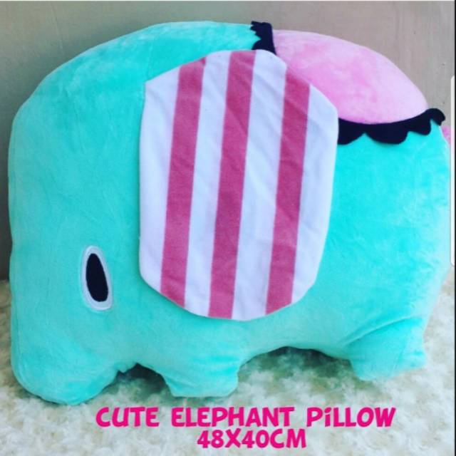 Boneka gajah Cute elephant pillow