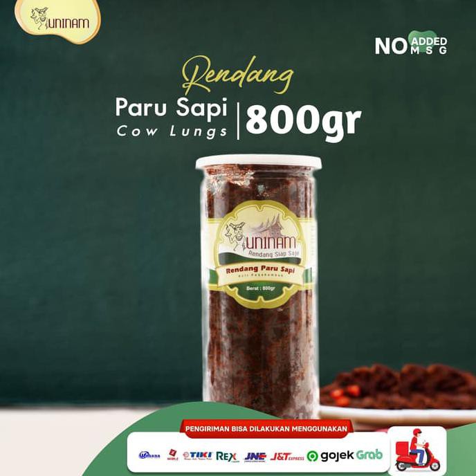 

TERPOPULER Rendang Paru Sapi 800gram MURAH