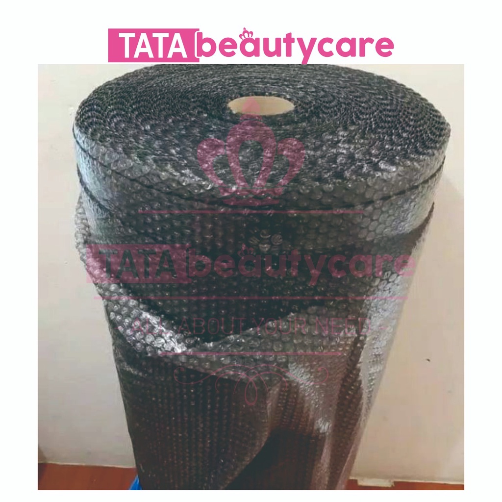

[12000gr] A001 | BUBBLE WRAP HITAM 1 ROLL KEClL UKURAN 125 x 50 M / kena VOLUME