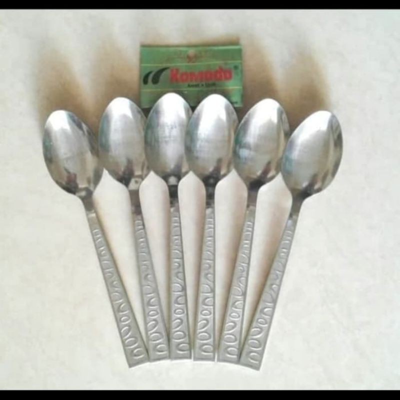 SENDOK MAKAN/SENDOK WATERMARK/SENDOK STAINLESS/SENDOK WATERMARK STAINLESS MERK KOMODO