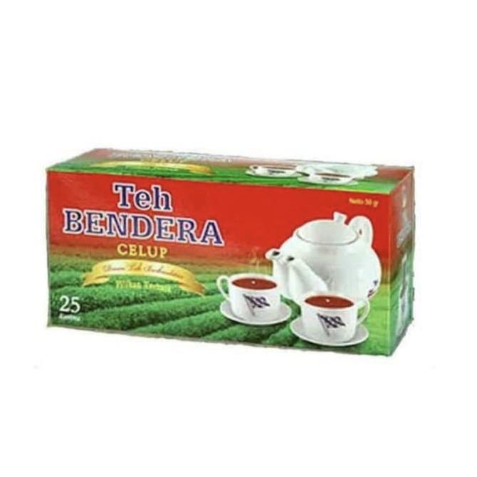 

[ COD ] Teh Bendera Celup Box 1 Pak isi 12 Kotak SALE Kode 1133