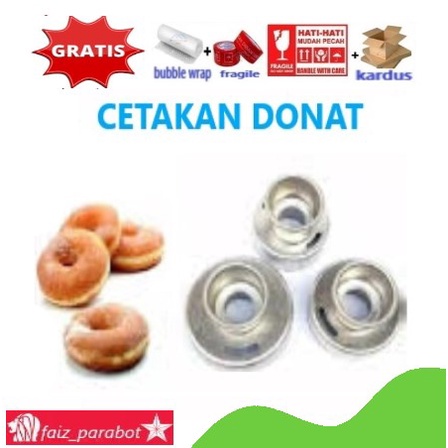 cetakan donat donut bulat / loyang donat donut bulat / cetakan donat ukuran kecil besar