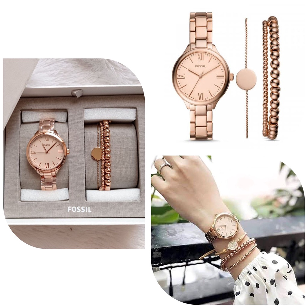 Jam Tangan FossilOriginal BQ3543 Set New Original