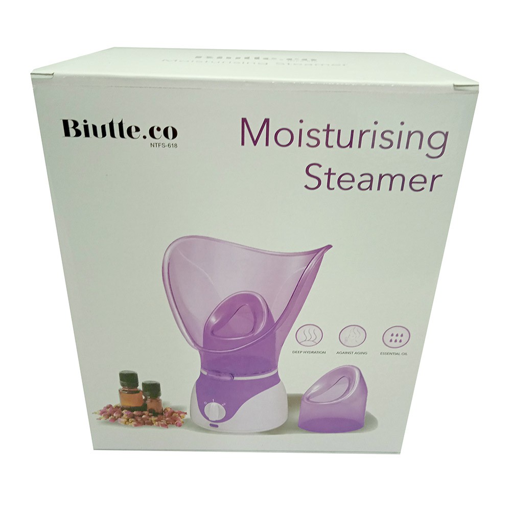 Biutte.co Air Humidifier Facial Steamer SPA Perawatan Wajah - 618 - Purple