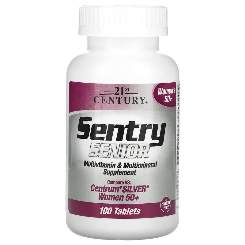 Sentry Senior Women 50+ Multivitamin Multimineral Supplement