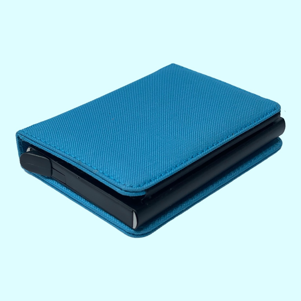 Slim Wallet RFID Protector Smart Card Holder Dompet Kartu Atm Pintar kain