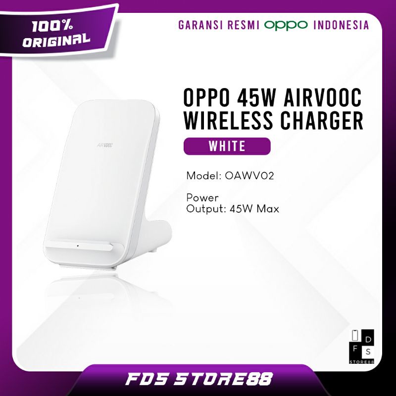 Airvooc Charger Wireless 45W Oppo Find X3 Garansi Resmi Oppo Indonesia