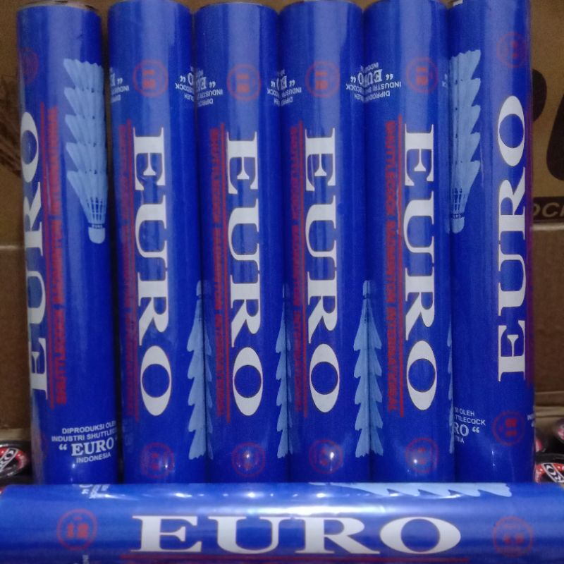 shuttlecock euro biru cock kok euro