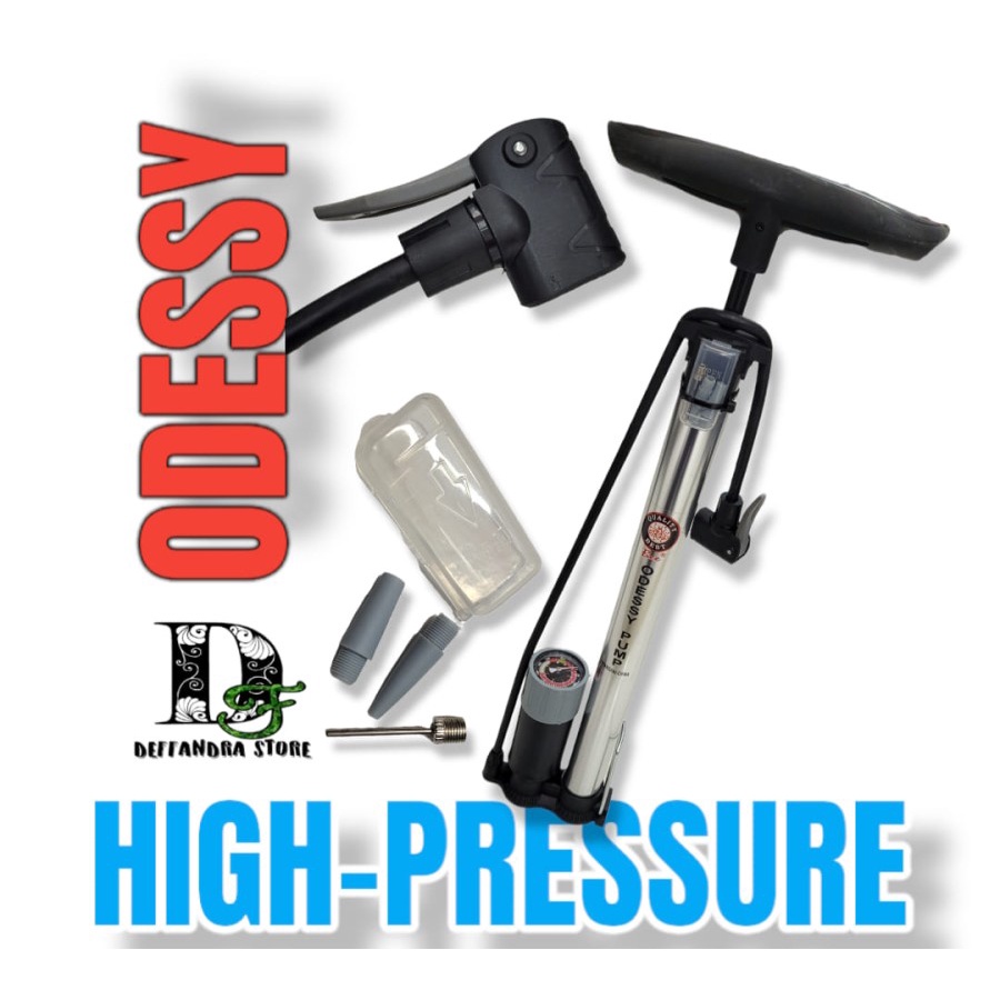 POMPA TANGAN ODESSY BEE - Pompa Angin Tangan Odessy Pompa Sepeda Motor Bola Odessy Pump