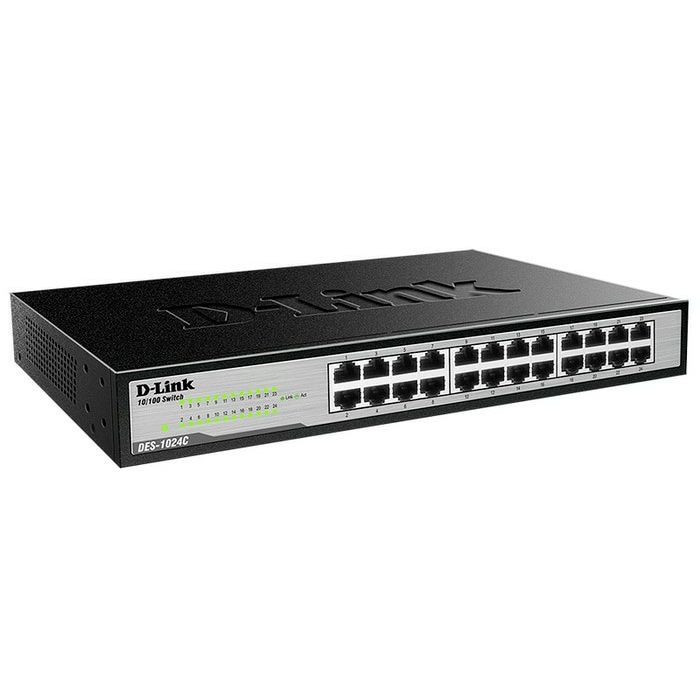 Switch Hub D-Link DLink 24 Port DES 1024D |