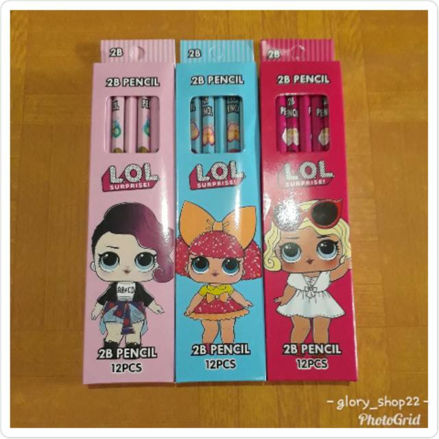 

Pensil serut LOL/pensil serut/alat tulis/pensil 2B/pens serut 2B