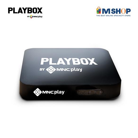 MNC Play Box - Android TV Box + Remote Control Set Termurah