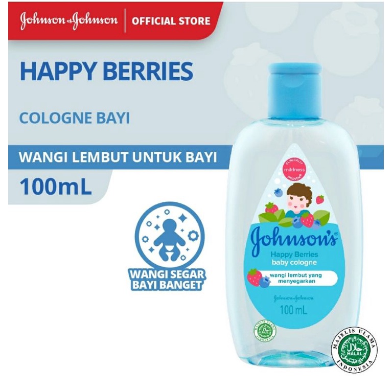 JOHNSONS BABY COLOGNE 100 ml Parfum Bayi