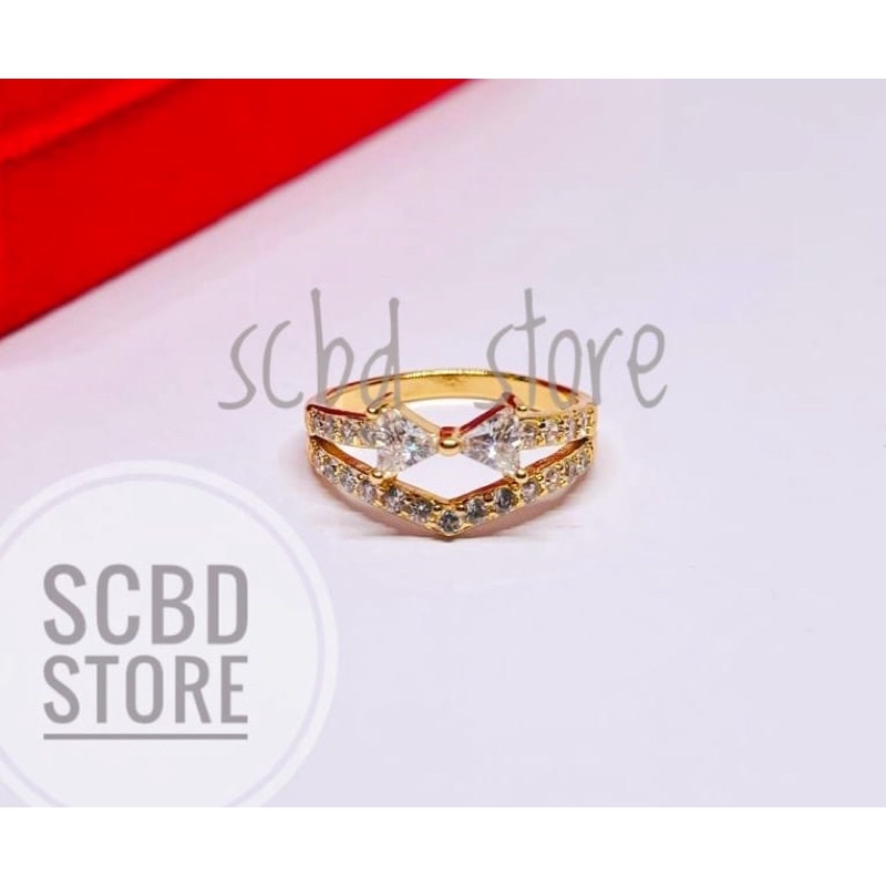 Cincin Wanita Xuping Gold