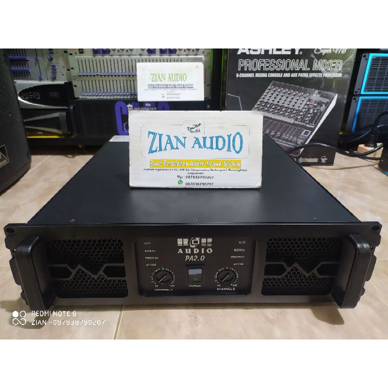 Power Amplifier BOB Audio PA2.0 By soundqueen Original(zian audio)