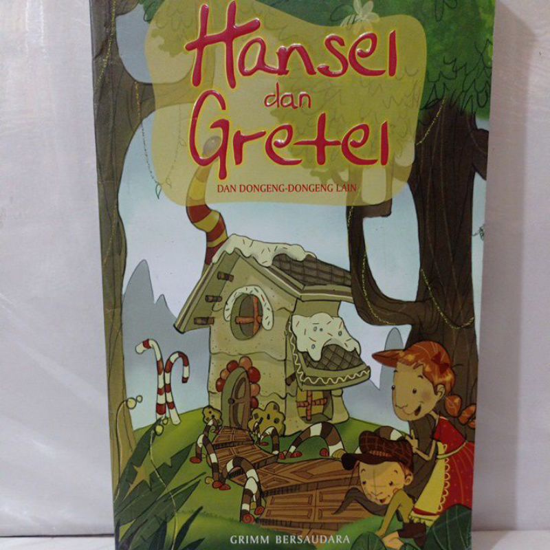 Hansel dan Gretel GRIMM BERSAUDARA buku ORIGINAL