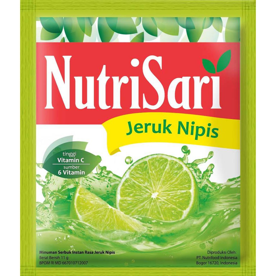 

Nutrisari Jeruk Nipis