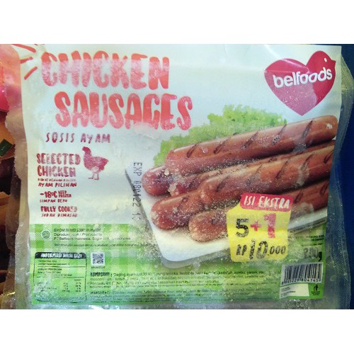 

BELFOODS Sosis Ayam Chicken Sausages Belfoods 200gr