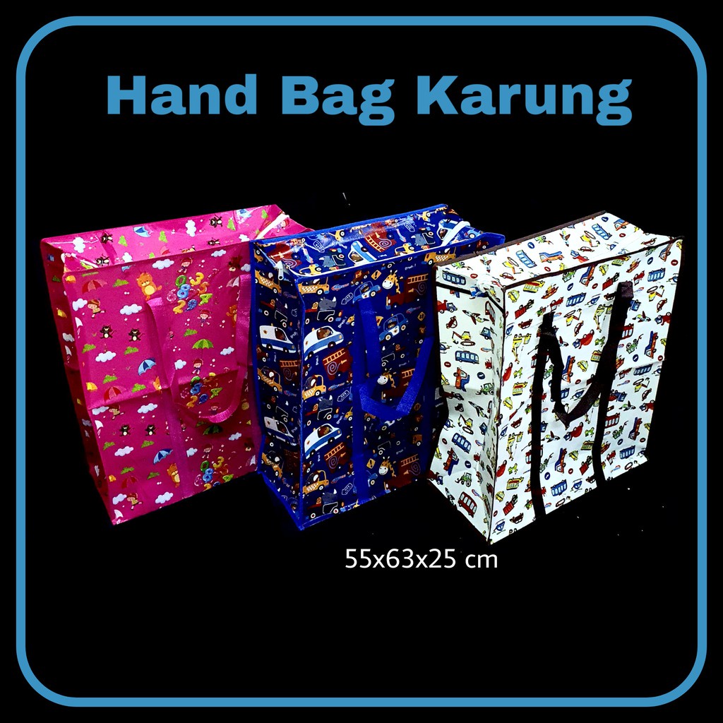 

MJ Hand Bag Karung 55x25x63/Goodie Bag/Tas Serbaguna/Tas Tenteng