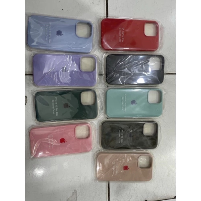 Case Anti Noda Rubber iPhone 15 Promax 15 Pro 15 Plus 15/ 14 Pro Max/14 Pro 14 Plus 14/13 Promax 13 Pro 13mini 13/ 12 Pro Max/12 Pro 12 12 Mini/11 Pro Max/ 11 Pro 11/ X Xr Xsmax 8 Plus SE 7 6 Silicone Case Warna