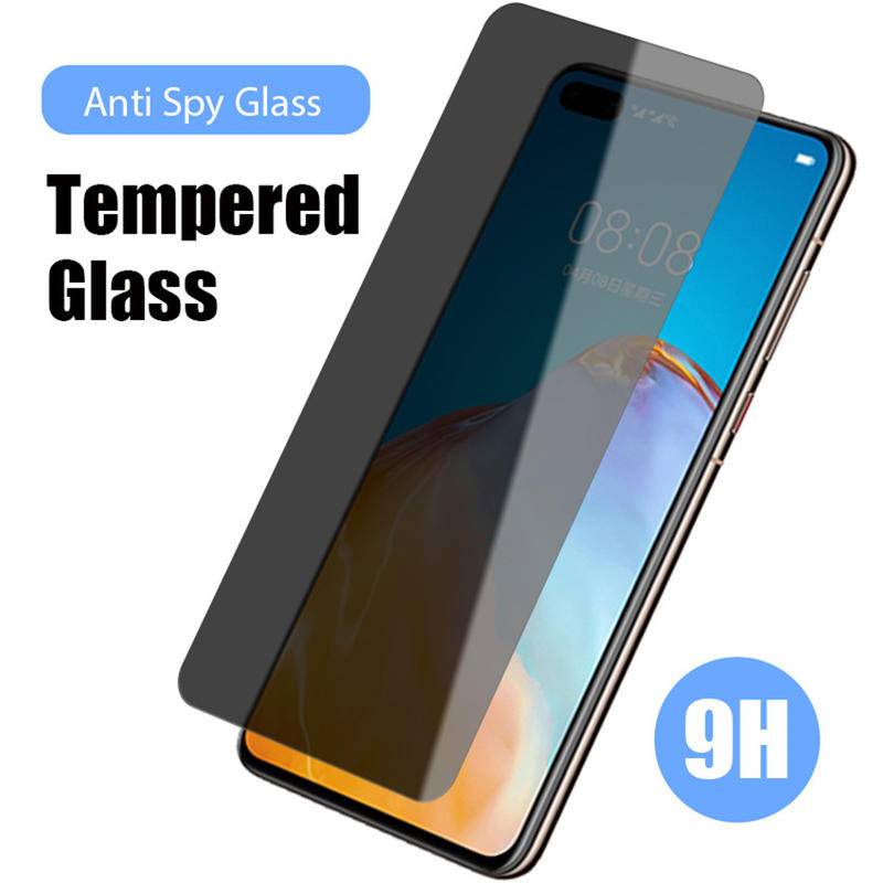 Pelindung Layar Tempered Glass Anti spy Untuk XiaoMi 6X 8 9 CC9 CC9e 11 Mix2 SE Lite M3 X3