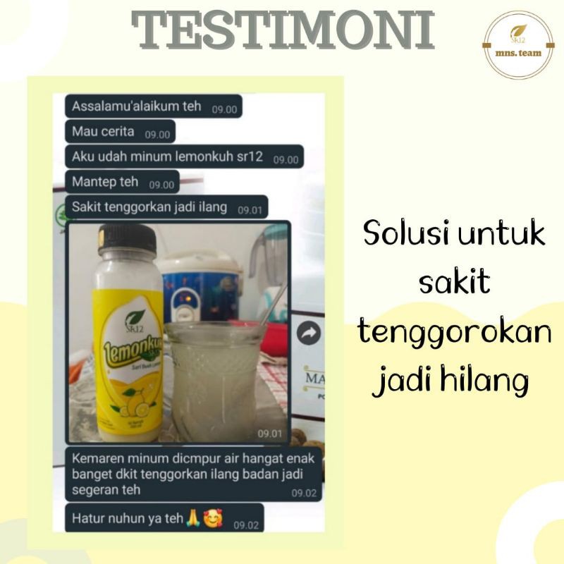

SR12 Sari Lemon Asli 250ml