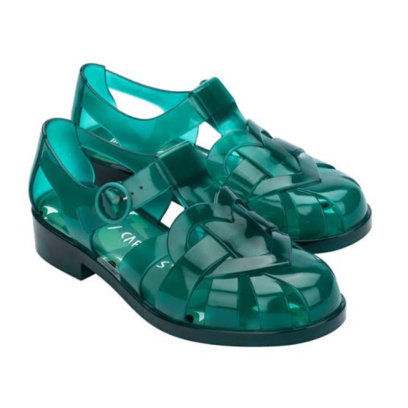 Melissa Heart Sandal + Capetos Preto