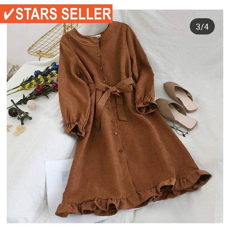 ⭐⭐⭐⭐⭐ BUAT ANAK KULIAH REMAJA SEKOLAH KECIL SMK SMP SD / SUPLIER TUNIK / Delilah tunik Nt