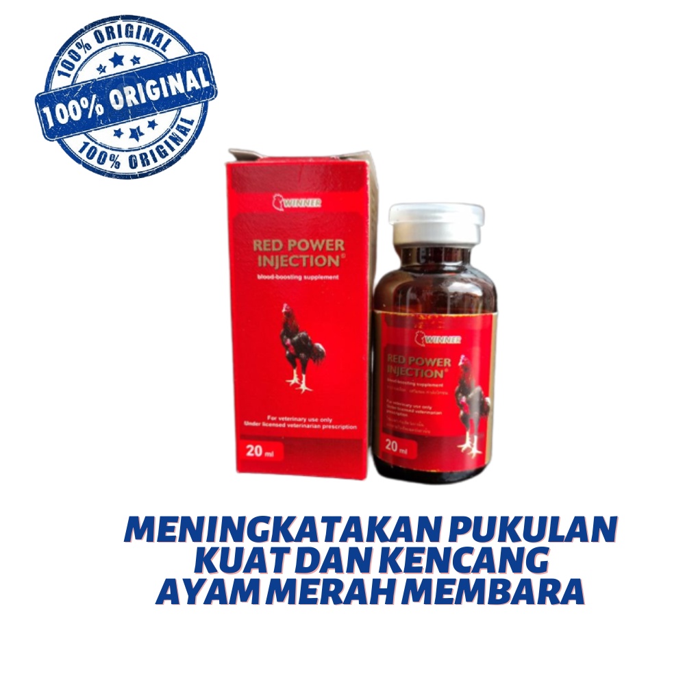 Winner ReD power inject 20 ml - memerahkan ayam