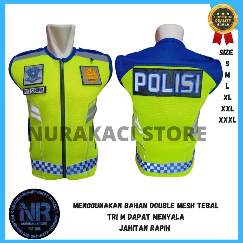 ROMPI POLISI LALU LINTAS STABILO CATUR