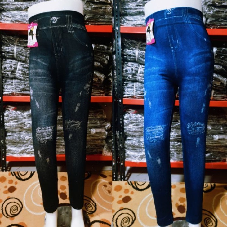 LEGGING JEANS IMPORT PREMIUM MOTIF SOBEK