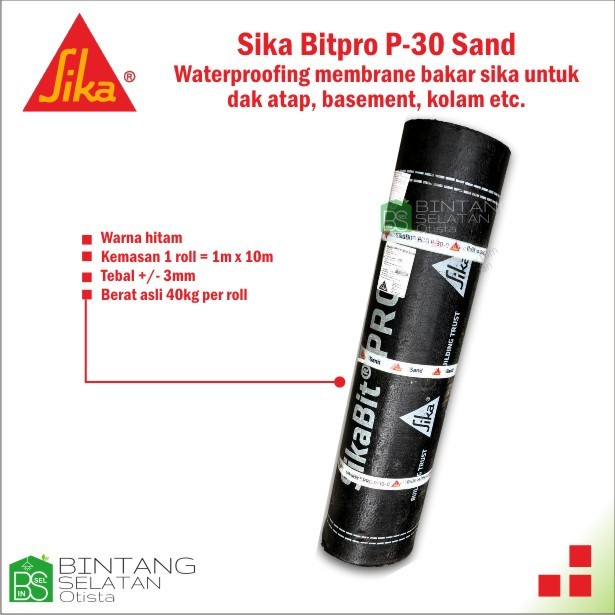 SIKABIT PRO P30 SAND MEMBRAN BAKAR SIKA BIT