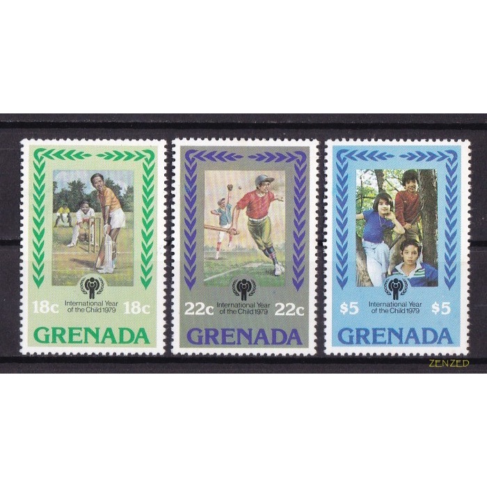 

0531 Perangko Grenada 1979 Intl Year of The Child 3v Mnh