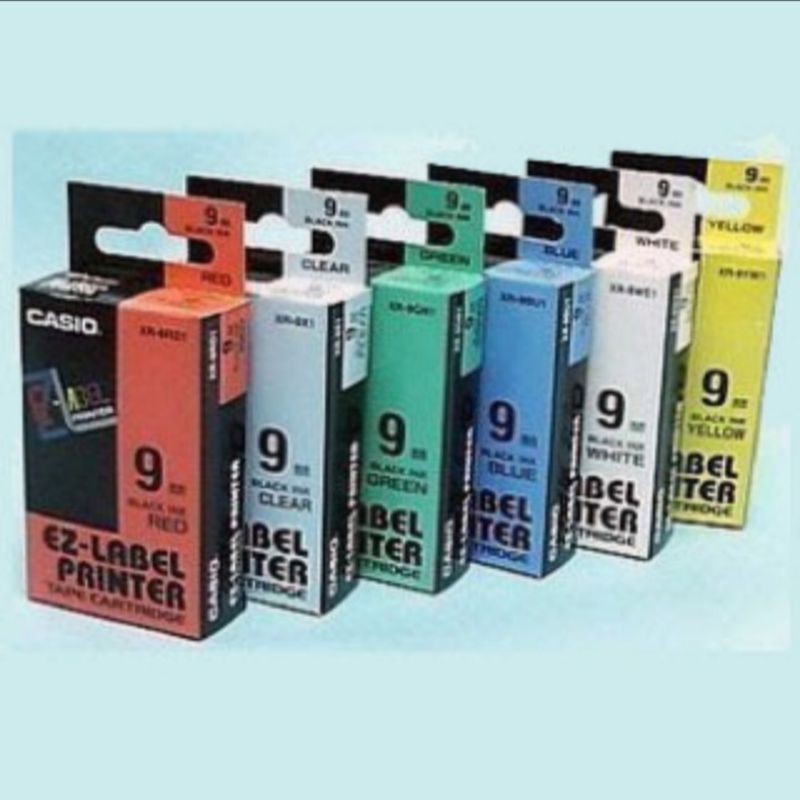 

CASIO LABEL PRINTER XR 9mm / CASIO PITA LEBEL PRINTER XR 9mm