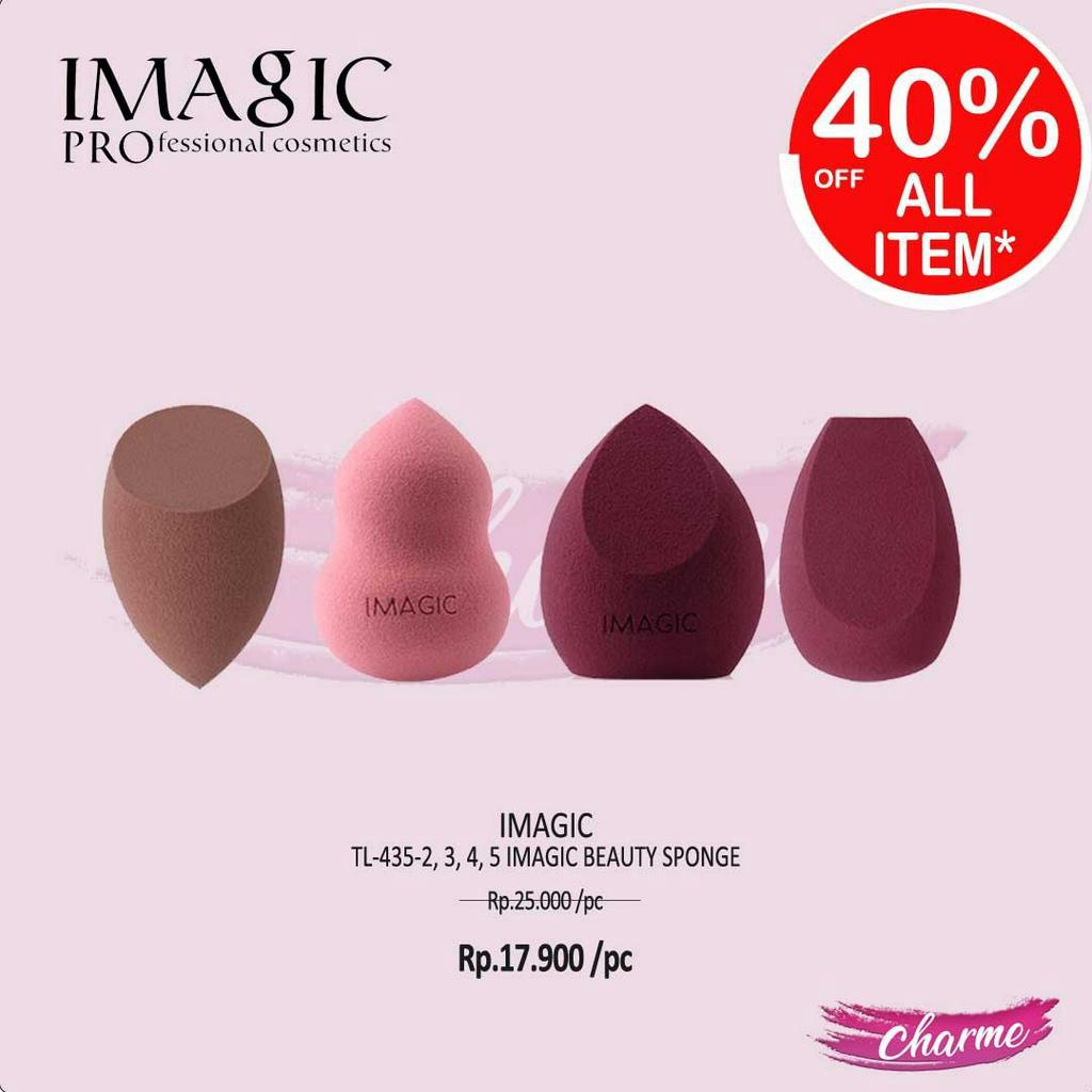 (READY &amp; ORI) IMAGIC Beauty Blender Sponge Spons Makeup TL435 TL 435