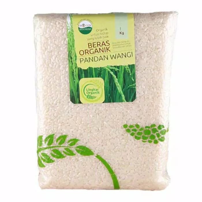 

Lingkar organik - beras pandan wangi putih 1kg