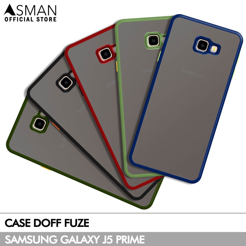 Asman Case Samsung Galaxy J5 Prime Doff Fuze Premium Shield Protector