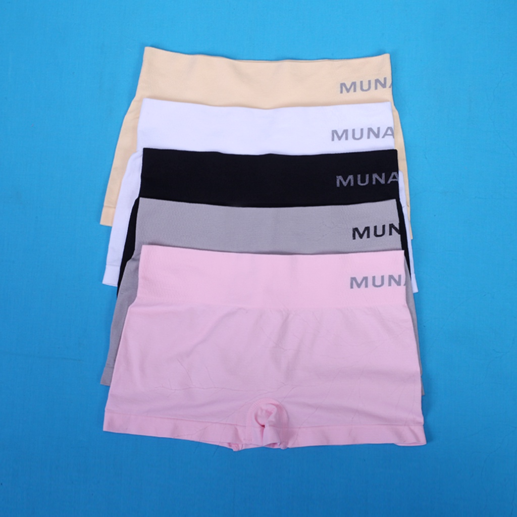 Celana DALAM Pendek Wanita Boxer HotPants Munafie-MK04-