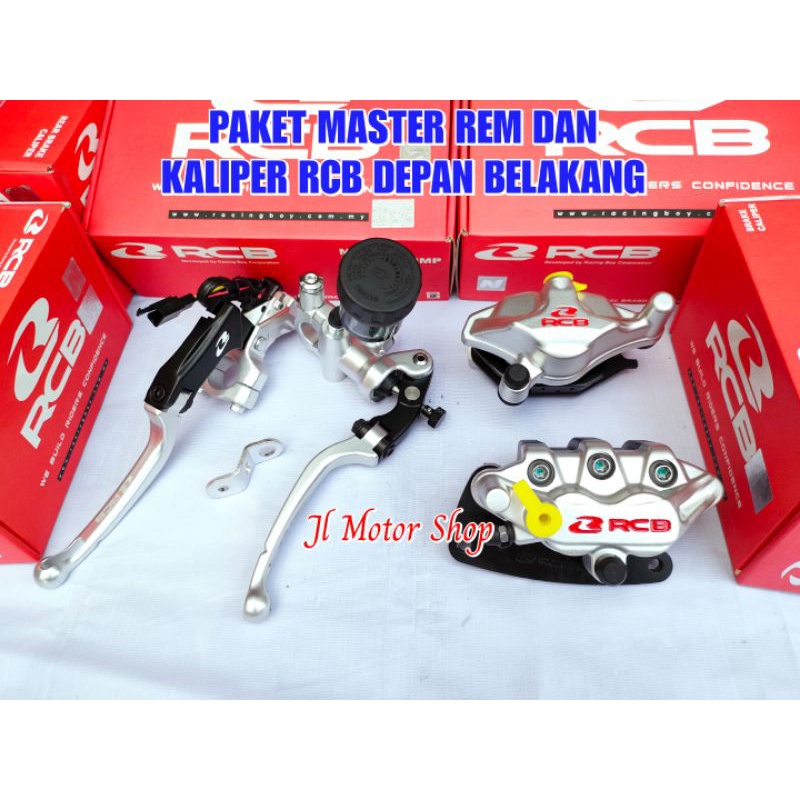 MASTER REM RCB S1 HANDLE KOPLING PLUS KALIPER CALIPER RCB DEPAN S1 BELAKANG S55 VIXION R15 JUPITERX KING TIGER CBR150 SATRIA FU GSX CB150 SONIC MX NEW DLL