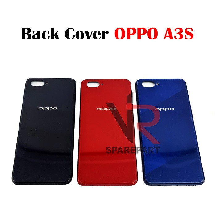 BACK COVER OPPO A3S BACK DOOR / TUTUP BELAKANG