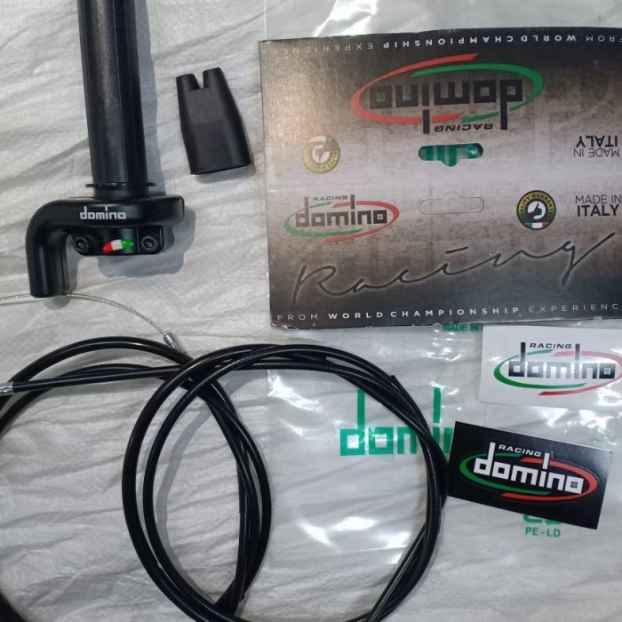 Gas Spontan Domino 2 Dua Kabel Crf Klx Vario Nmax Scoopy Beat New Dll