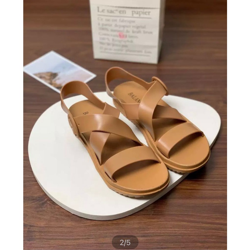 Sendal Jelly Balance 3613/Sandal Tali Wanita Model Terbaru