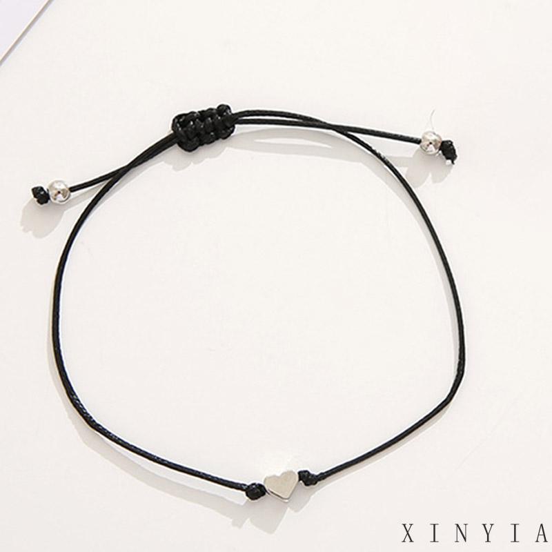 2pcs Gelang Tangan Pasangan / Pria / Wanita Warna Hitam / Putih