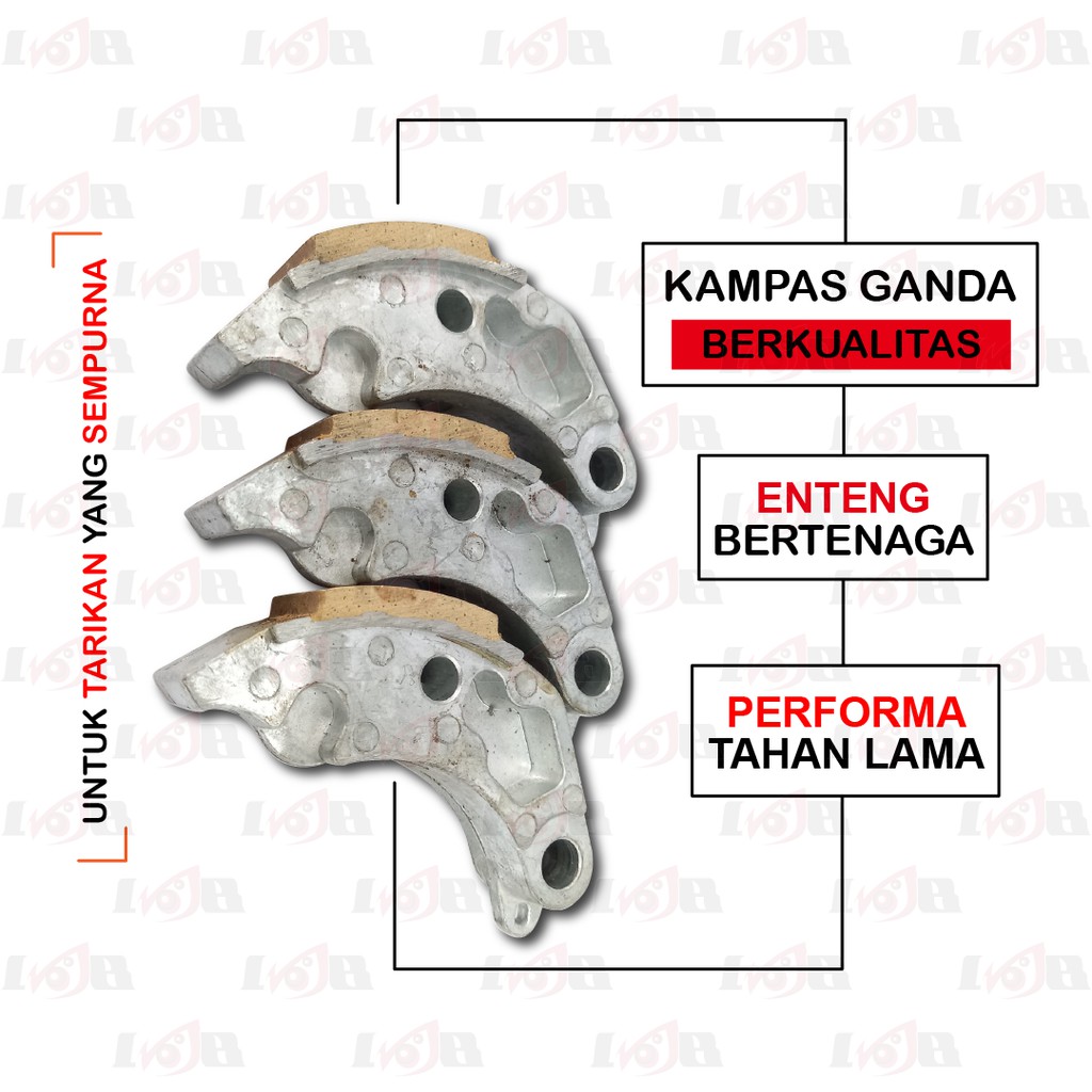 Kampas Ganda Only Spin Skywave Skydrive Otomatis Kopling CVT Lokal