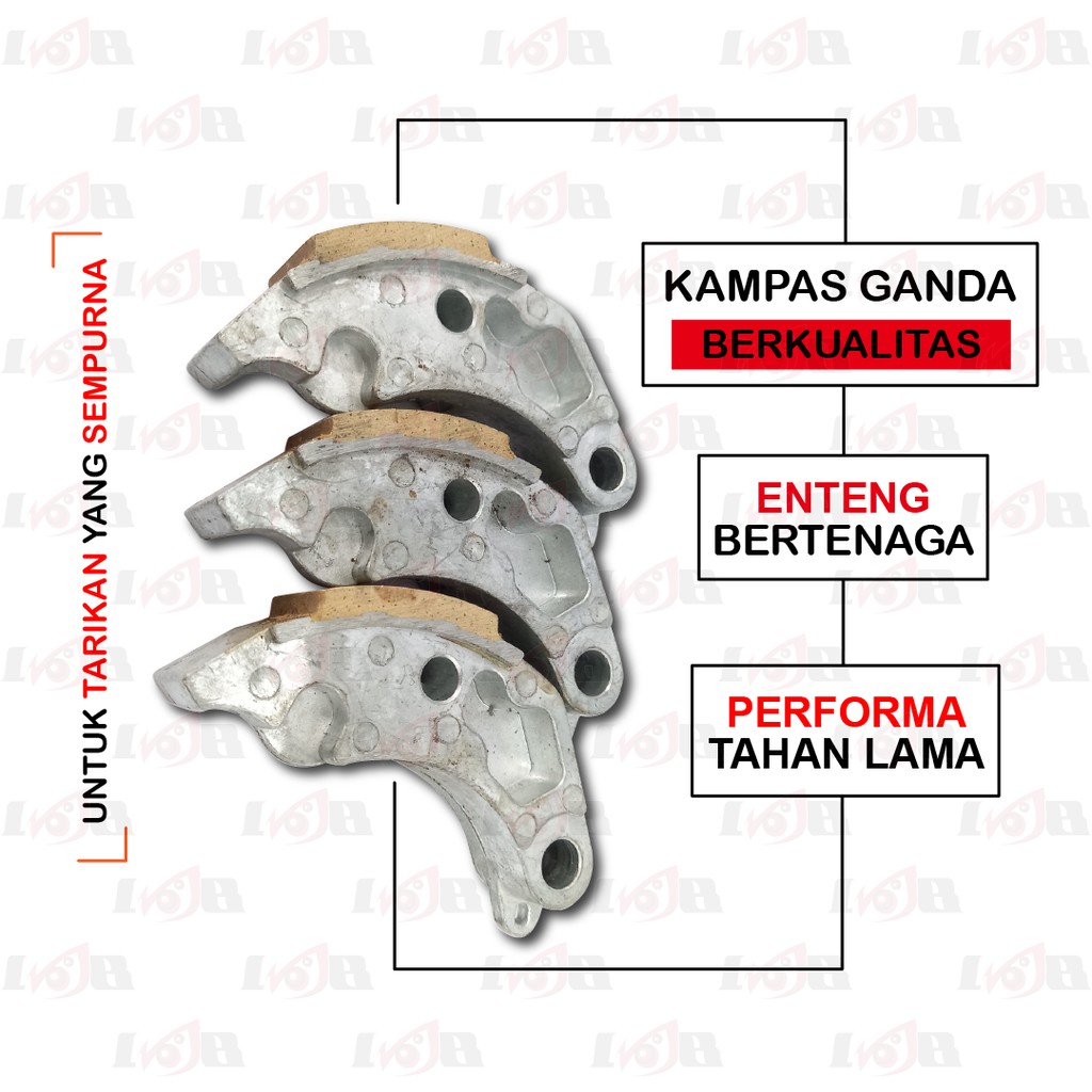 Kampas Ganda Only Spin Skywave Skydrive Otomatis Kopling CVT Lokal