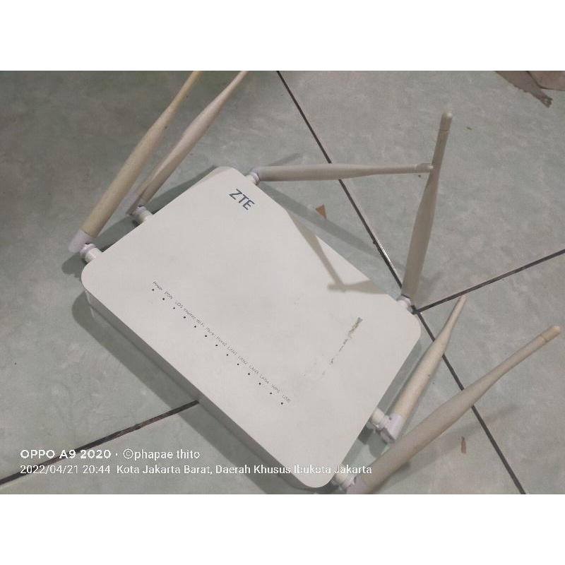 ZTE GPON ONT Model ZXHN F670