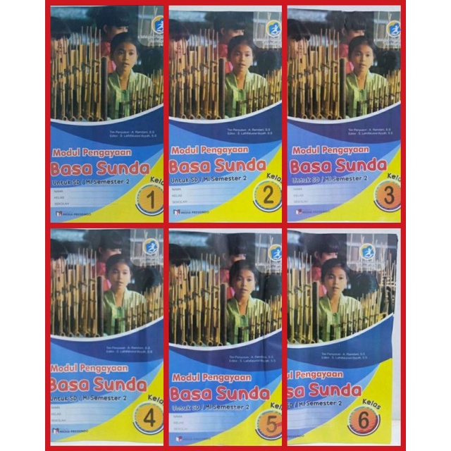 modul pengayaan Bahasa sunda untuk SD/MI  KELAS 1,2,3,4,5,6 semester 2 kurikulum 2013 edisi revisi