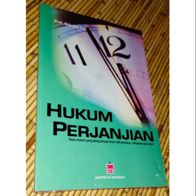 Hukum Perjanjian ..Subekti