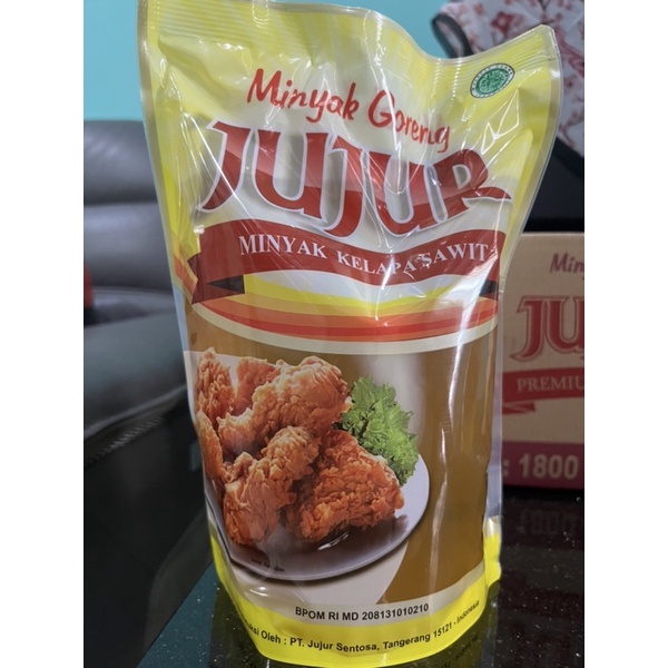 

Minyak Goreng JUJUR kemasan @1800ml isi 6 pouch