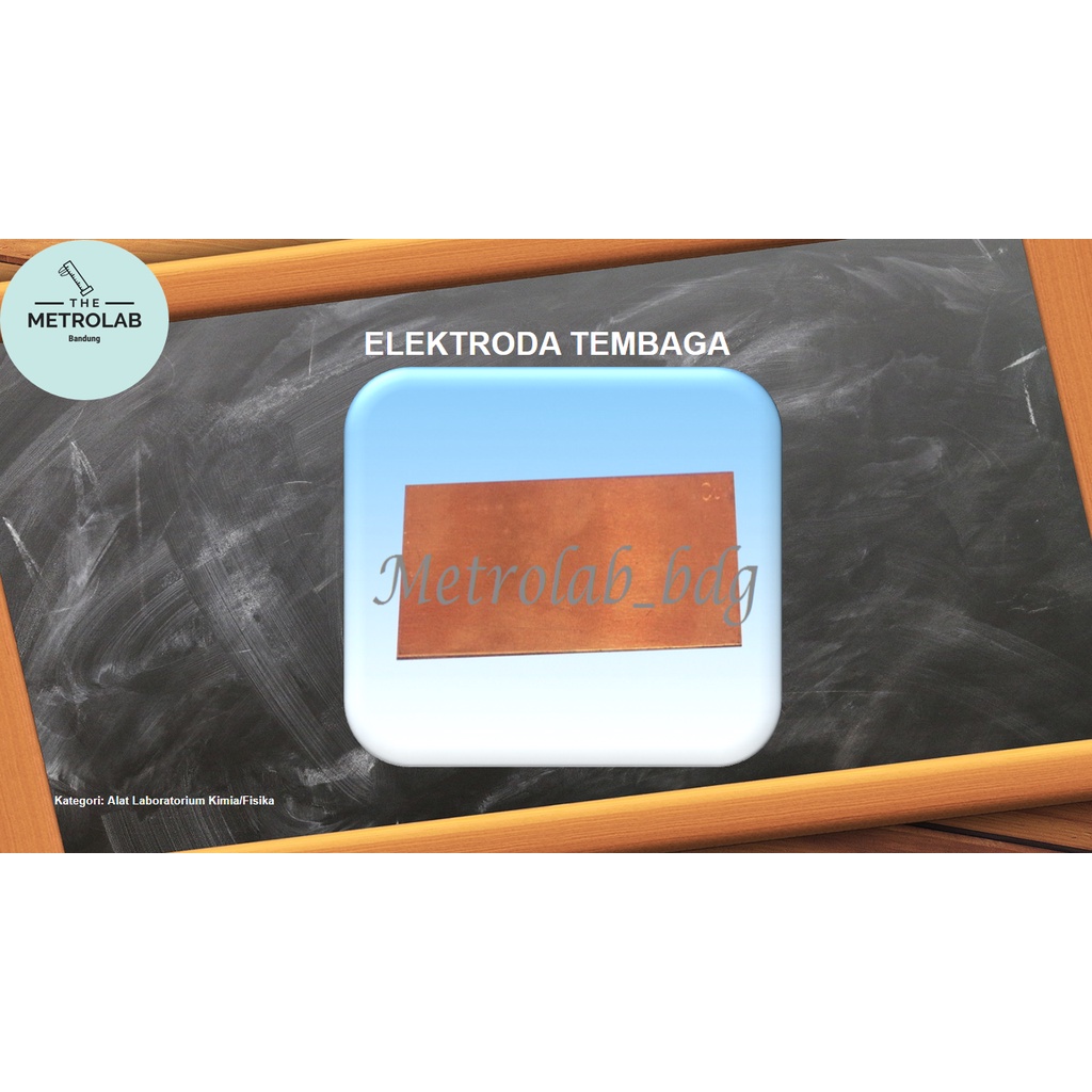 Elektroda Tembaga (Cu) | Copper Electrode